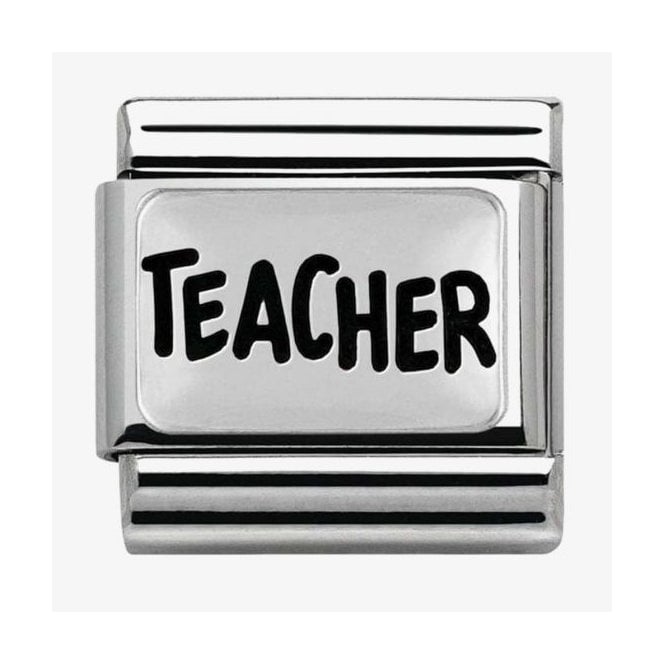 NOMINATION ITALY Classic Silver Teacher Charm