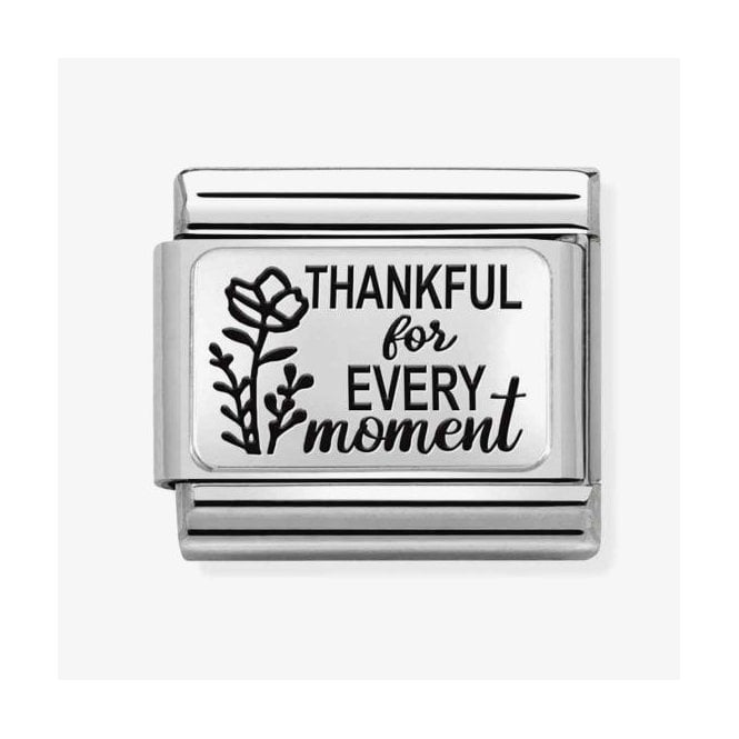 NOMINATION ITALY Classic Silver Thankful Charm