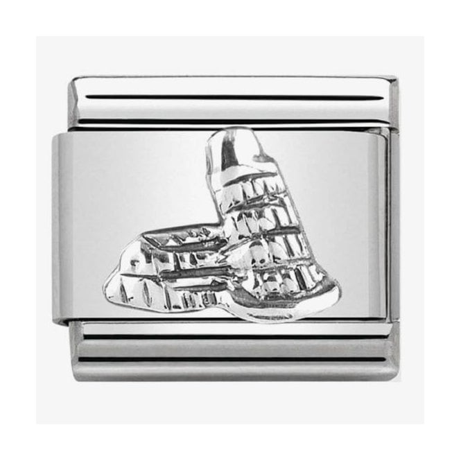NOMINATION ITALY Classic Silver Tower of Pisa Charm