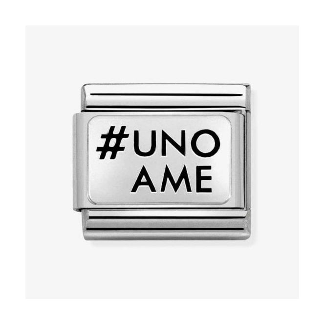 NOMINATION ITALY Classic Silver 'UNO A ME' Charm