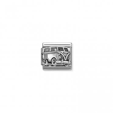 Classic Silver Van Charm