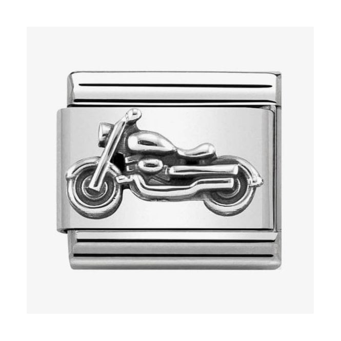 NOMINATION ITALY Classic Silver Vintage Bike Charm