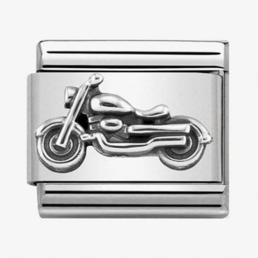 Classic Silver Vintage Bike Charm