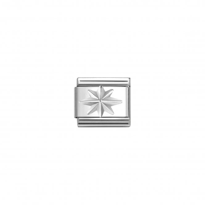 NOMINATION ITALY Classic Silver Windrose Charm