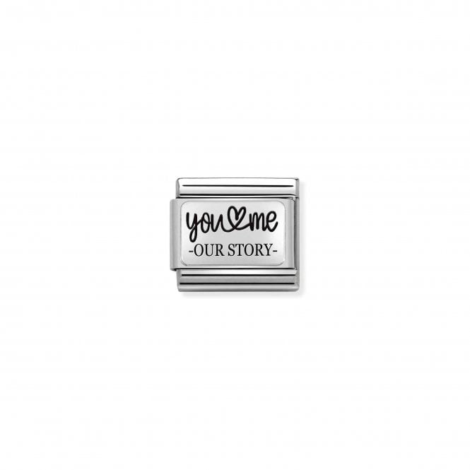 NOMINATION ITALY Classic Silver You & Me Our Story Charm