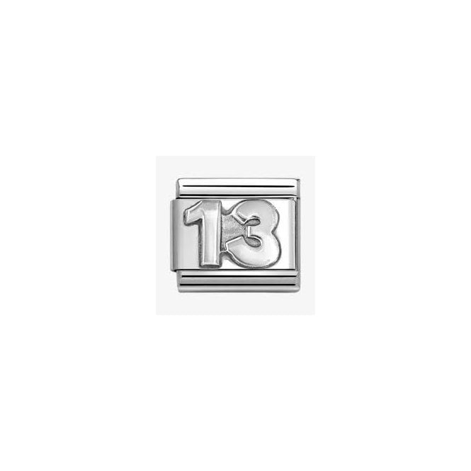 NOMINATION ITALY Classic Silvershine 13 Charm