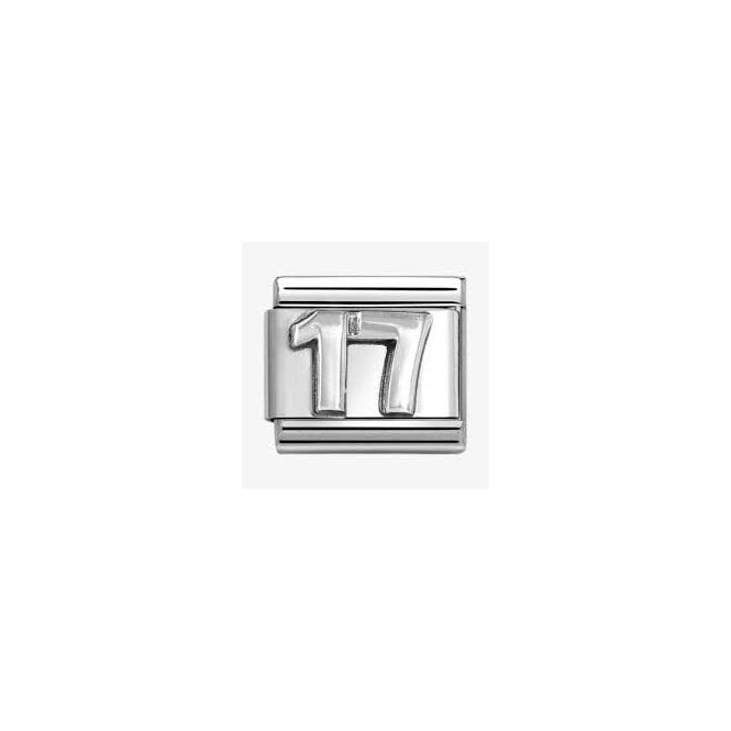 NOMINATION ITALY Classic Silvershine 17 Charm