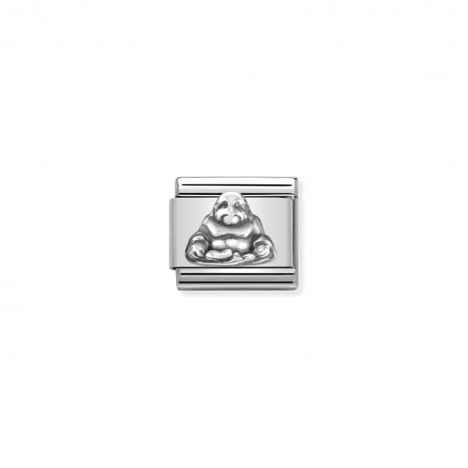 NOMINATION ITALY Classic Silvershine Buddha Charm