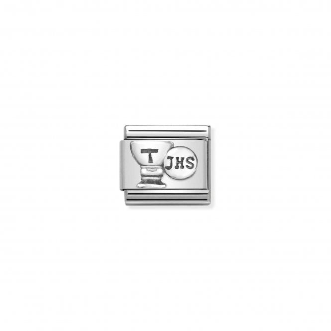 NOMINATION ITALY Classic Silvershine Chalice and Host Charm
