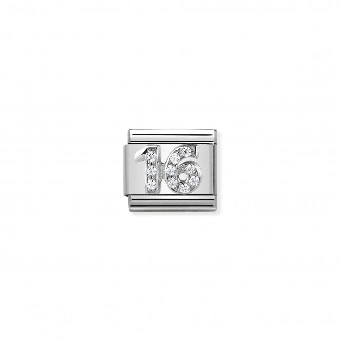 NOMINATION ITALY Classic Silvershine CZ 16 Charm