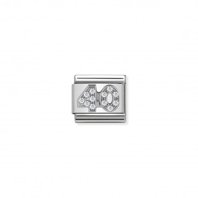 NOMINATION ITALY Classic Silvershine CZ 40 Charm