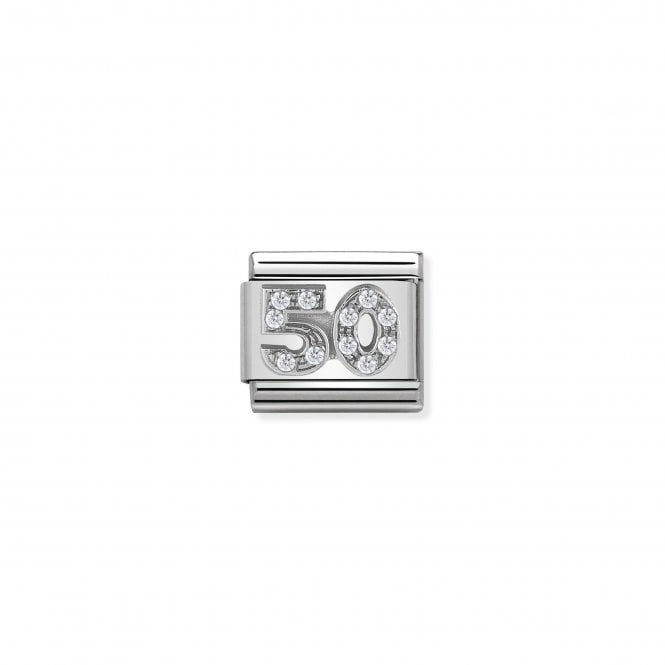 NOMINATION ITALY Classic Silvershine CZ 50 Charm
