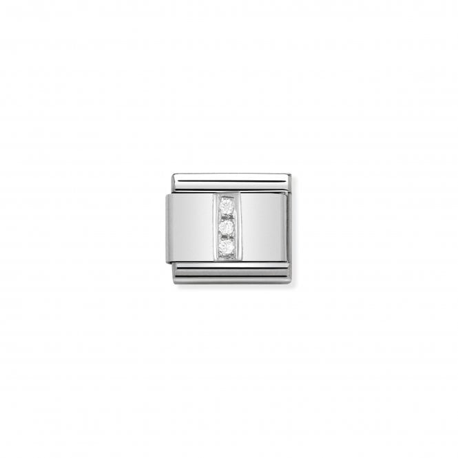 NOMINATION ITALY Classic Silvershine Letter I Charm