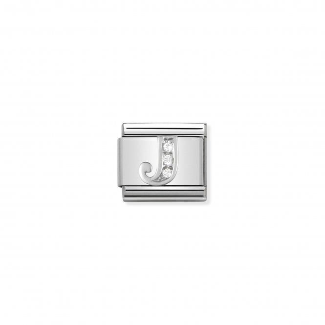 NOMINATION ITALY Classic Silvershine Letter J Charm