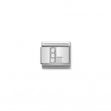 Classic Silvershine Letter L Charm