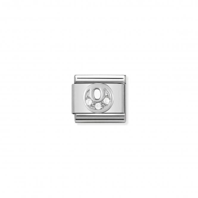 NOMINATION ITALY Classic Silvershine Letter O Charm