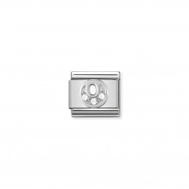 Classic Silvershine Letter O Charm