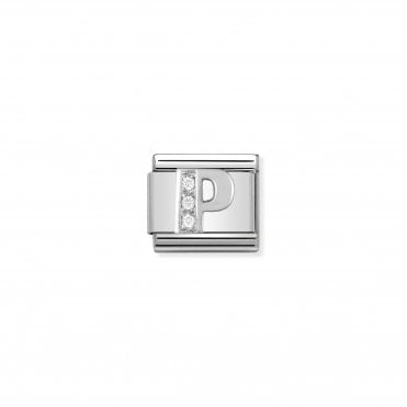 Classic Silvershine Letter P Charm