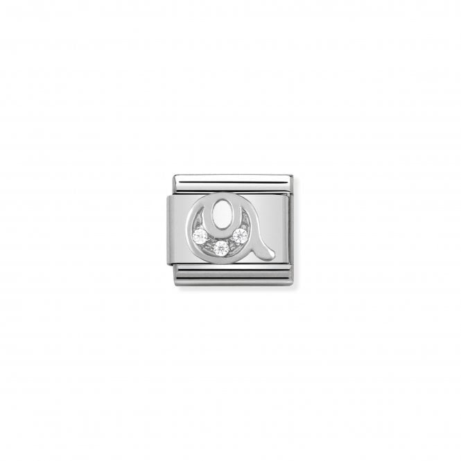 NOMINATION ITALY Classic Silvershine Letter Q Charm