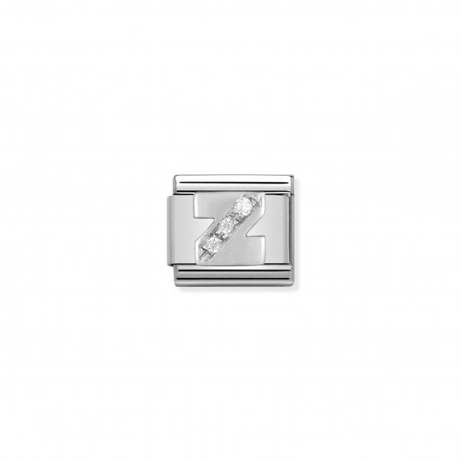 NOMINATION ITALY Classic Silvershine Letter Z Charm