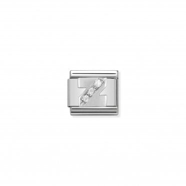 Classic Silvershine Letter Z Charm