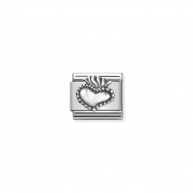 NOMINATION ITALY Classic Silvershine Sacred Heart Charm