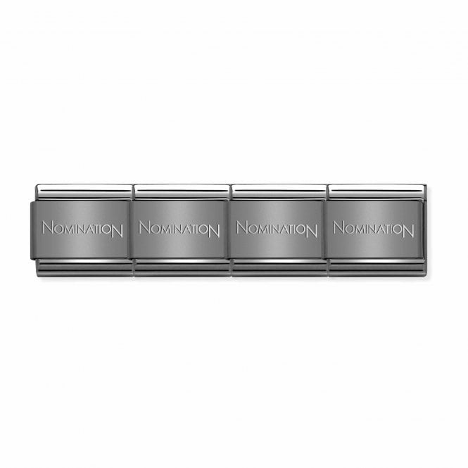 NOMINATION ITALY Classic Stainless Steel Black Base Bracelet