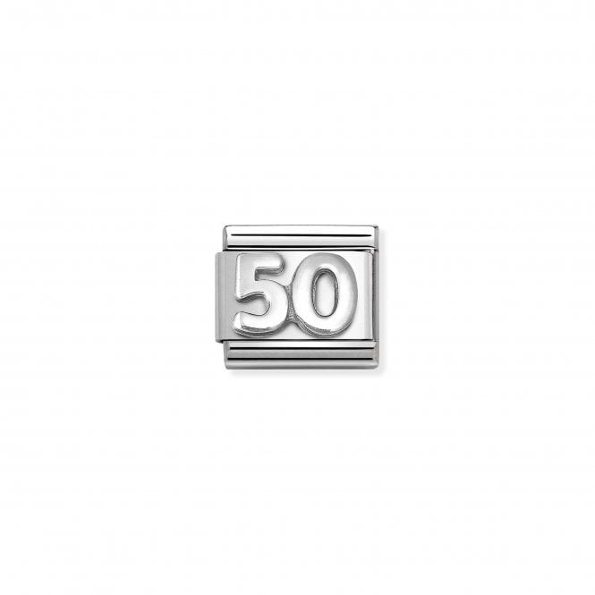 NOMINATION ITALY Classic Stainless Steel Oxidised 50 Charm