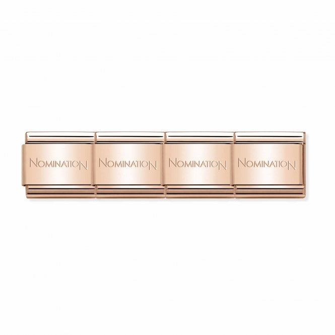 NOMINATION ITALY Classic Stainless Steel Rose Gold Base Bracelet