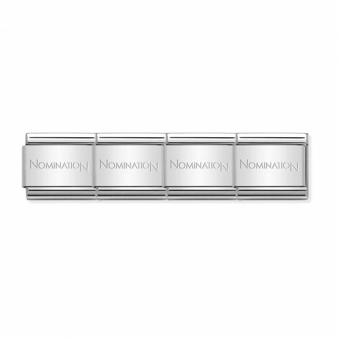 NOMINATION ITALY Classic Stainless Steel Silver Base Bracelet