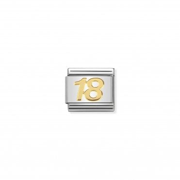 Classic Yellow Gold 18 Charm