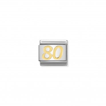 Classic Yellow Gold 80 Charm