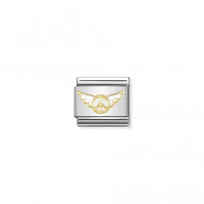 NOMINATION ITALY Classic Yellow Gold Angel of Inner Peace Charm