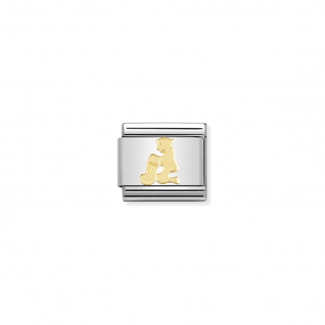 NOMINATION ITALY Classic Yellow Gold Aquarius Charm