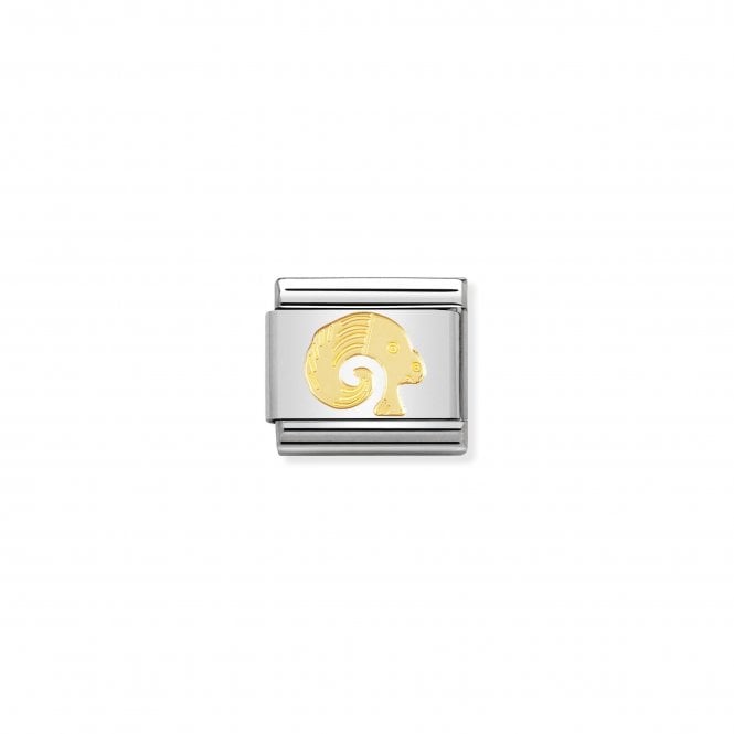 NOMINATION ITALY Classic Yellow Gold Aries Charm