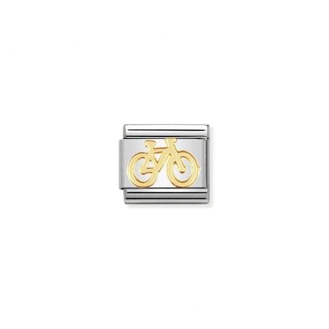 NOMINATION ITALY Classic Yellow Gold Bike Charm