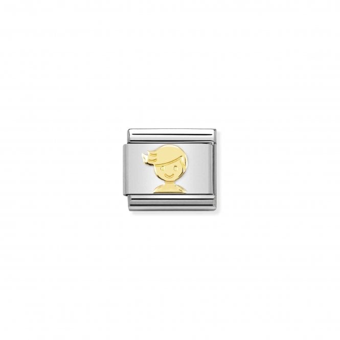 NOMINATION ITALY Classic Yellow Gold Boy Charm