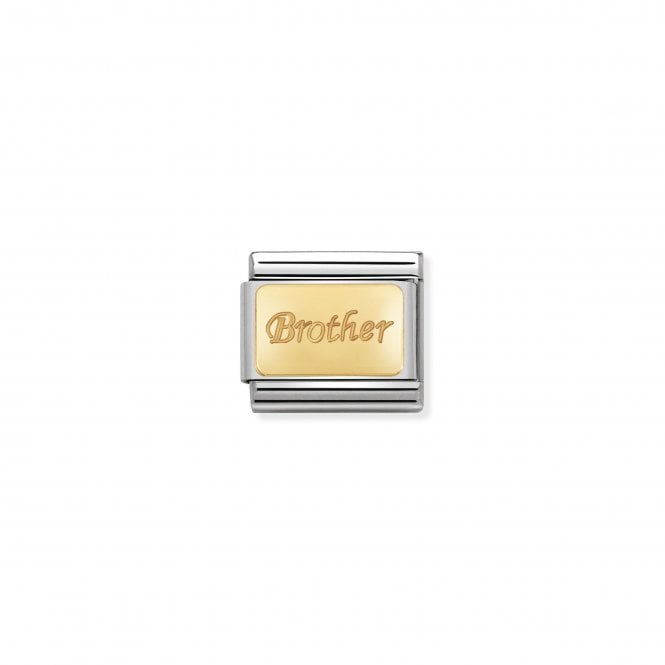 NOMINATION ITALY Classic Yellow Gold Brother Charm