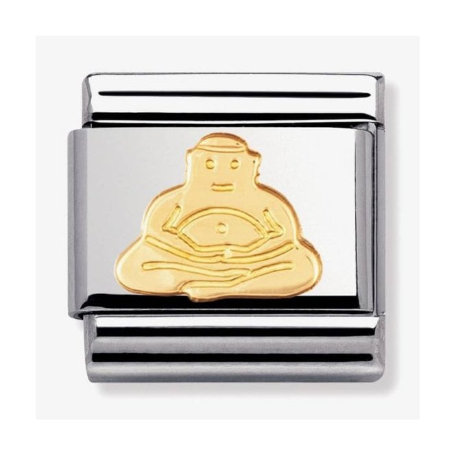 NOMINATION ITALY Classic Yellow Gold Buddha Charm