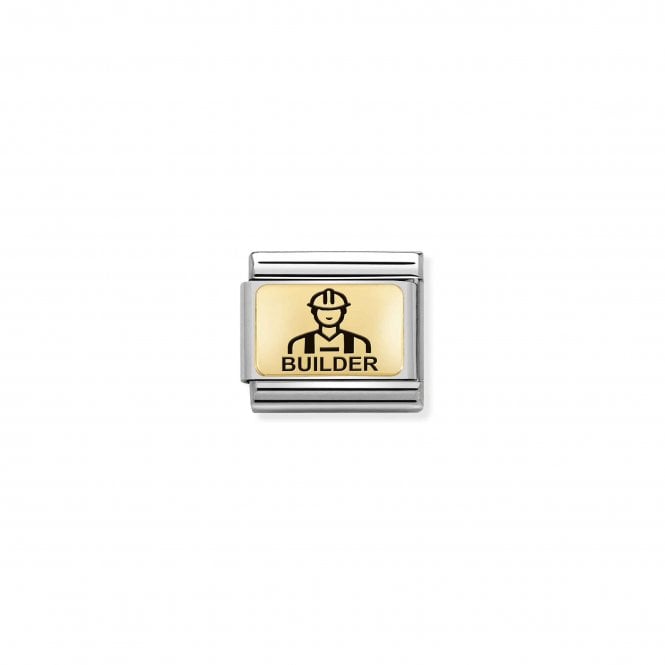 NOMINATION ITALY Classic Yellow Gold Builder Charm