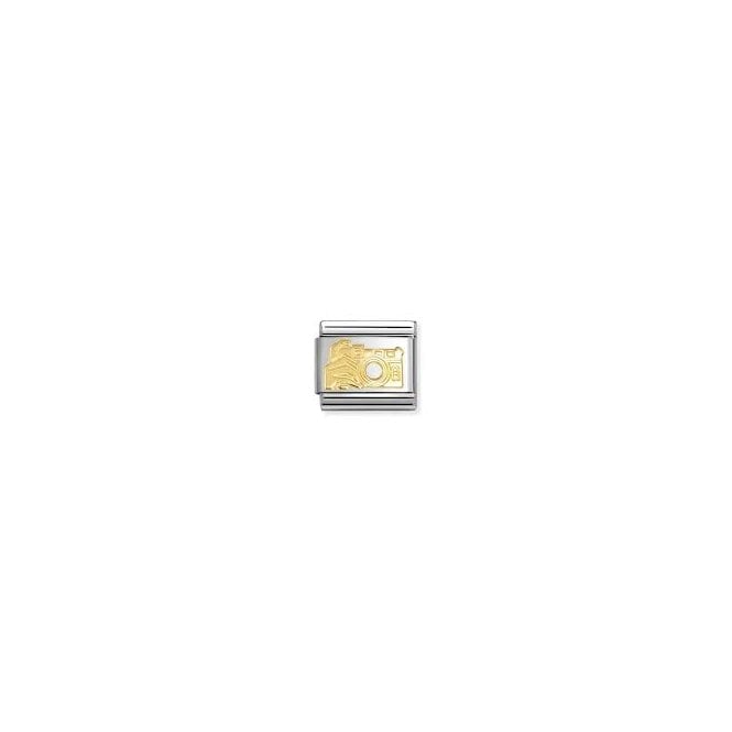NOMINATION ITALY Classic Yellow Gold Camera Charm