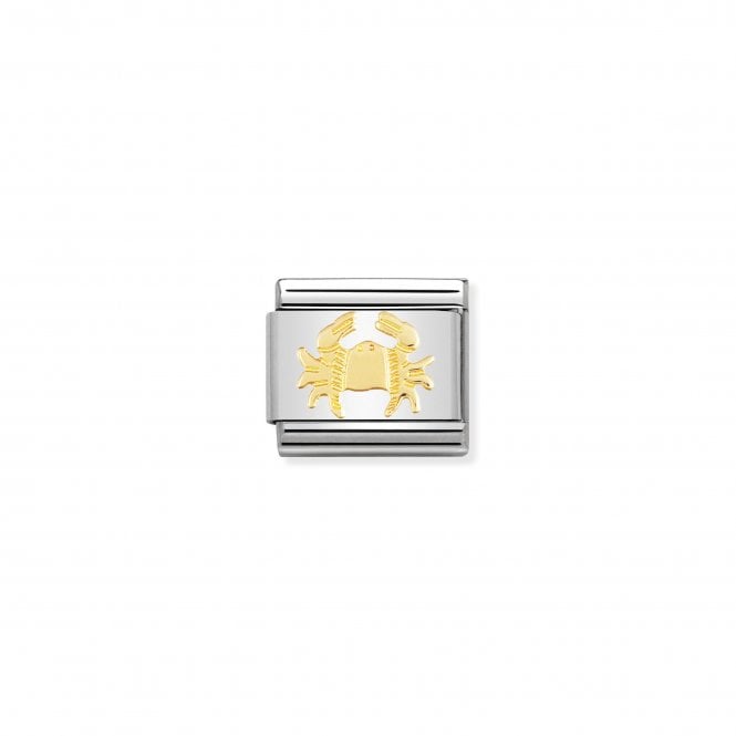 NOMINATION ITALY Classic Yellow Gold Cancer Charm