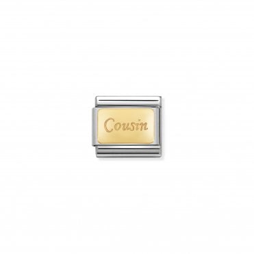 Classic Yellow Gold Cousin Charm
