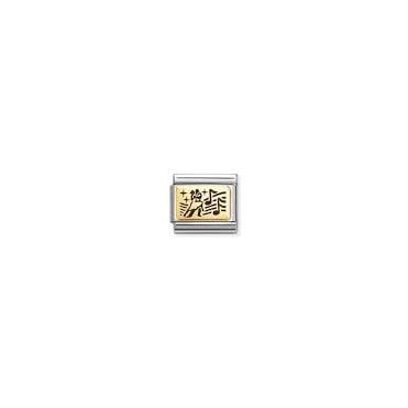 Classic Yellow Gold Dancing Couple Charm