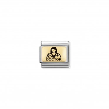 Classic Yellow Gold Doctor (Her) Charm