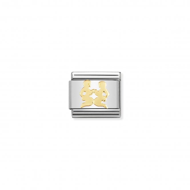 NOMINATION ITALY Classic Yellow Gold Gemini Charm
