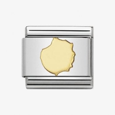Classic Yellow Gold Gran Canaria Island Charm