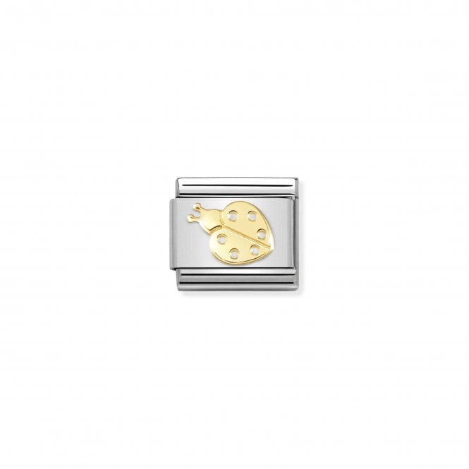 NOMINATION ITALY Classic Yellow Gold Ladybug Charm