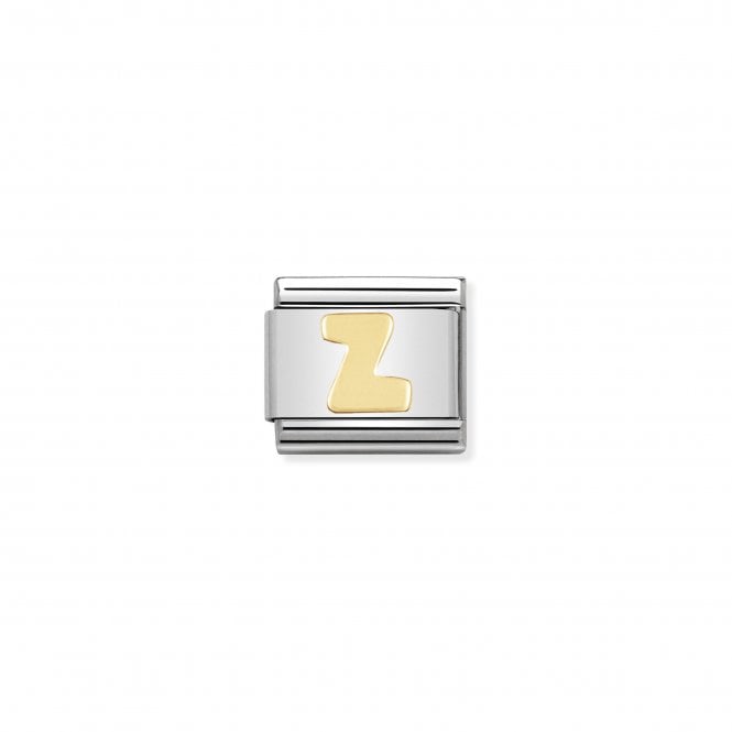 NOMINATION ITALY Classic Yellow Gold Letter Z Charm