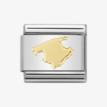 Classic Yellow Gold Majorca Island Charm